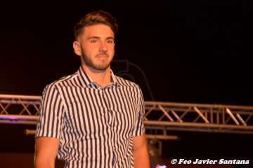 Yashyra Gonzalez y Carlos Santana, Miss y Míster de El Caracol 2018 (Foto Francisco Javier Santana)